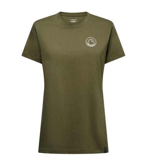 CIRCLE LOGO T-SHIRT W Cypress/Chalk
