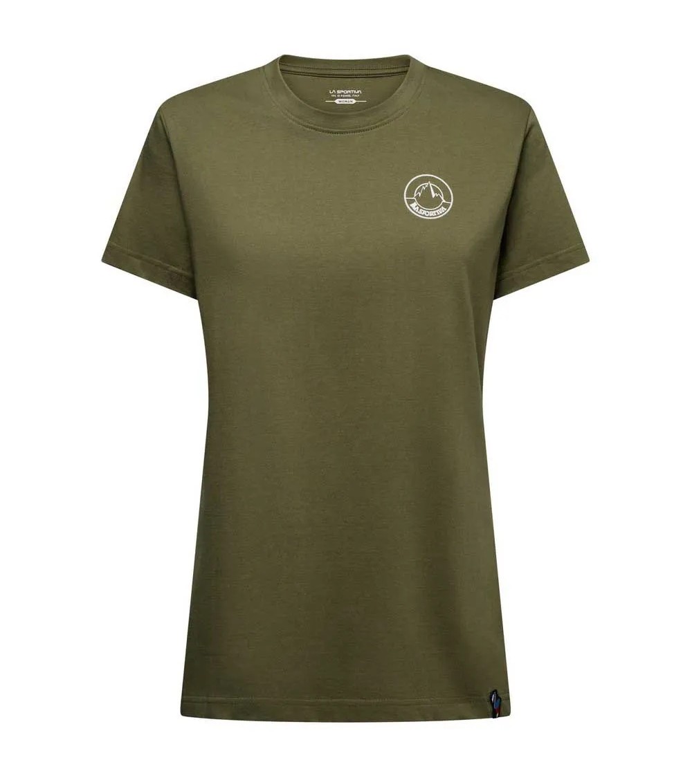 CIRCLE LOGO T-SHIRT W Cypress/Chalk