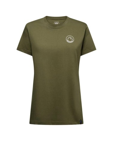 CIRCLE LOGO T-SHIRT W Cypress/Chalk