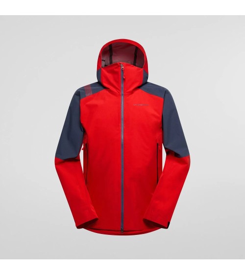 CREST EVO SHELL JACKET M Mountain red
