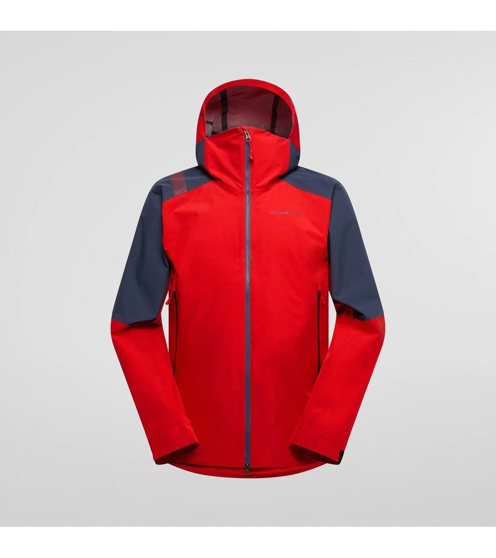 CREST EVO SHELL JACKET M Mountain red