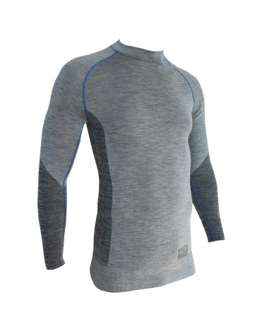 MAGLIA MANICA LUNGA LANA WOOLTECH
